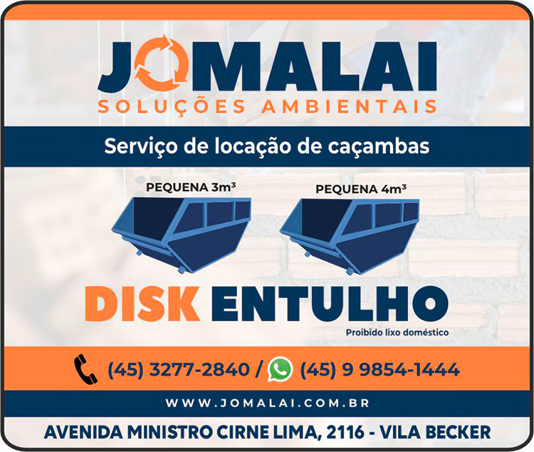 Jomalai Disk Entulho