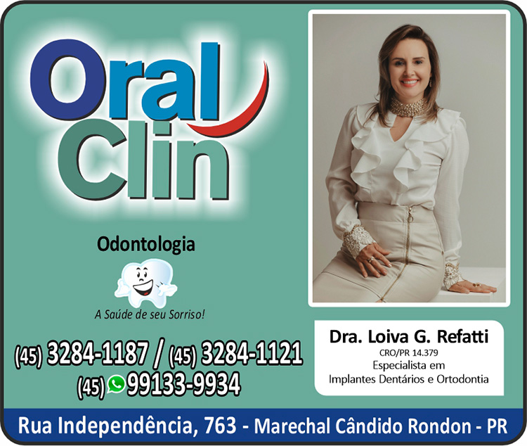 Cartão de LOIVA GRASEL REFATTI / ORAL CLIN ODONTOLOGIA / CLÍNICA ODONTOLÓGICA