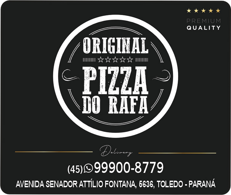 Cartão de RAFA PIZZARIA / DISK PIZZA