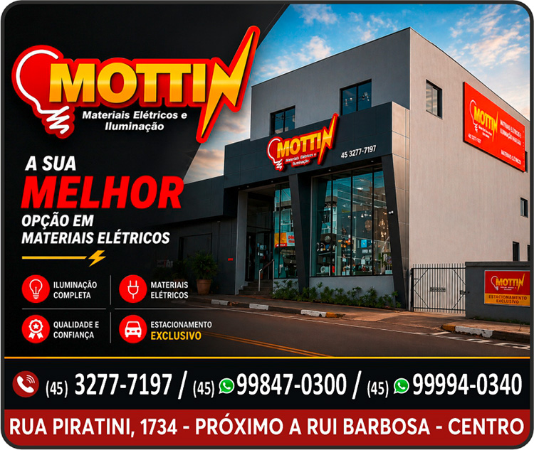 Cartão de MOTTIN MATERIAIS ELÉTRICOS E ILUMINAÇÃO