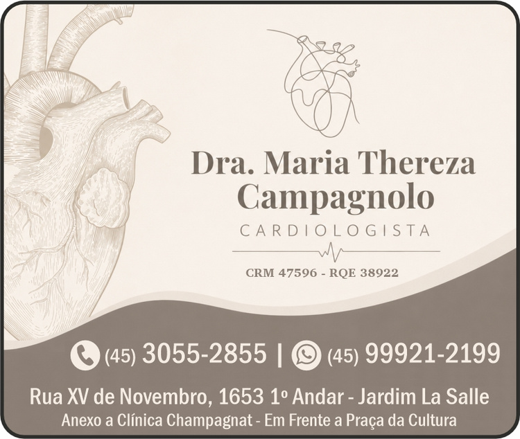 Cartão de MARIA THEREZA CAMPAGNOLO CARDIOLOGISTA / PULSARES CLÍNICA DE CARDIOLOGIA