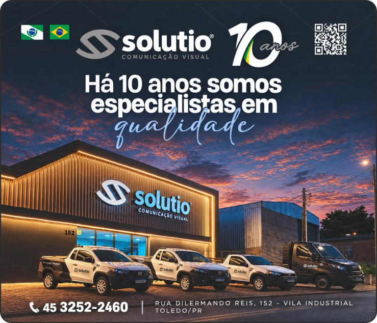 Cartão de SOLUTIO COMUNICAÇÃO VISUAL